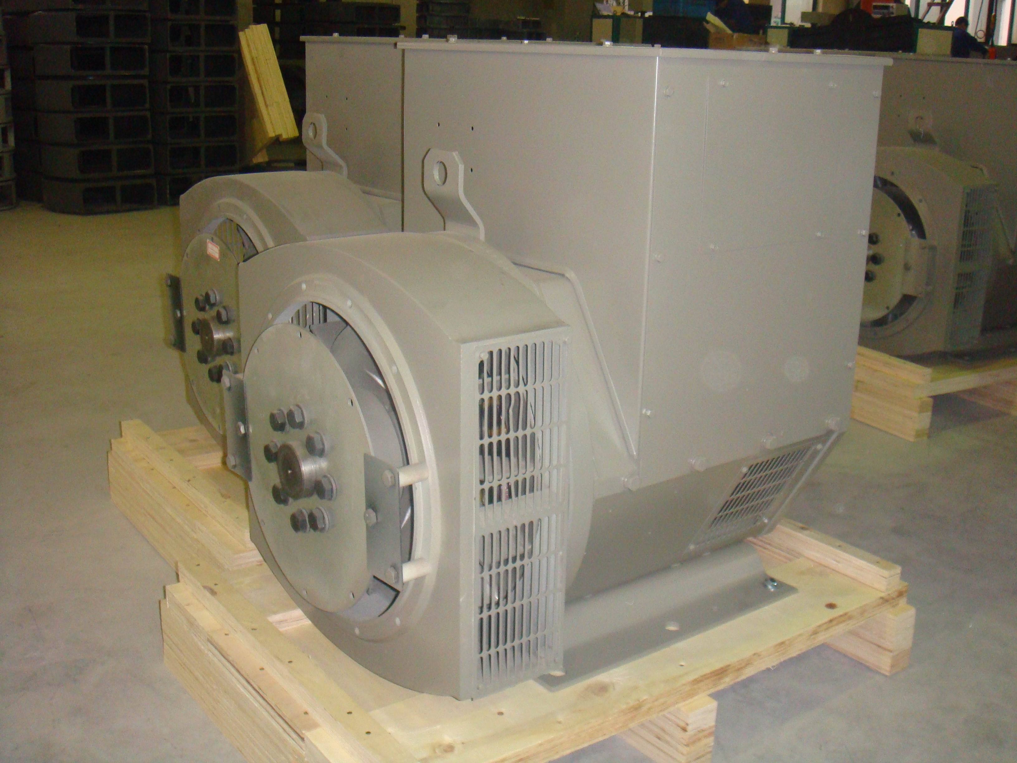Dynamo voor reservegenerator van 60 kW